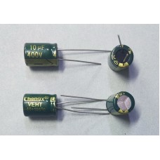 10mkF 400V 105°C  електролітичний конденсатор Сhengx
