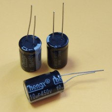 10mkF 450V 105°C  електоролітичний конденсатор chengx