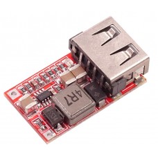 Модуль DC-DC USB 5V / 3A перетворювач понижуючий Uin 6-24V buck step down