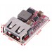 Модуль DC-DC USB 5V / 3A перетворювач понижуючий Uin 6-24V buck step down
