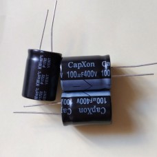 100mkf - 400v (105 ° C) Низкопрофільні KW 18 * 25