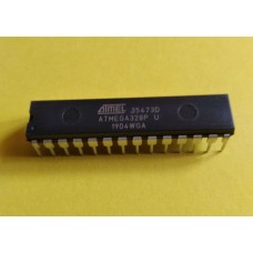 ATmega328P-PU, мікросхема, DIP-28.