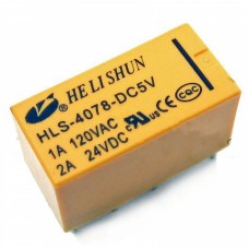 HLS-4078 РЕЛЕ (5VDC) ток-2A / контакти-2С
