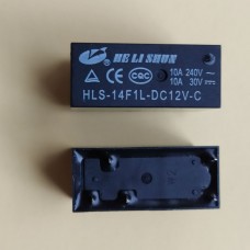 HLS-14F1 РЕЛЕ (12VDC) ток-10A / контакти-1С