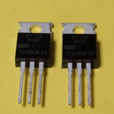 BT139-600E, 127, cимістор 16A 600V 10mA, TO-220AB