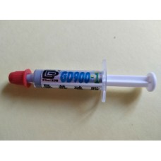 Термопаста GD900-1-SY1 6,0W сіра з сріблом 1г шприц