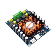 Аудіо УНЧ D КЛАС TDA7498E, 160Wx2 стерео з дистанційним керуванням