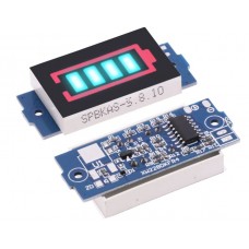 Індикатор рівня заряду батареї 4S 18650 Li-ion 16,8В синій